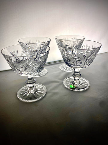 Berlin Saucer Champagne/Coupes 6 Set