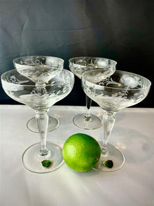 Tall Coupe/Champagne 5.5in (Set of 4)