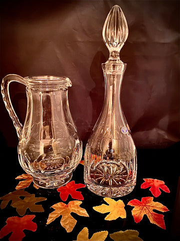 Decanter and Water Pitcher in Lexington
