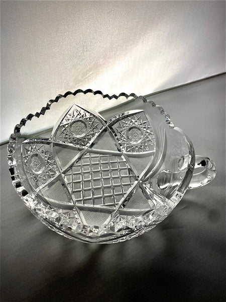 Chantilly Handled Candy Dish 6 inch