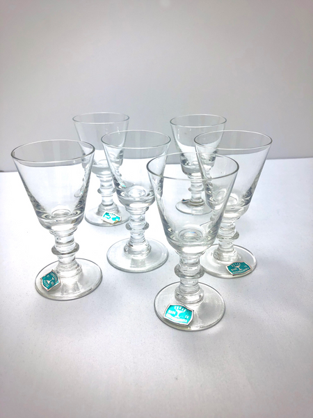 Americana (4 piece set; Wine, Port Wine, Coupes, Cordials)