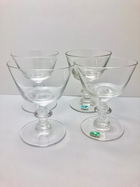 Americana (4 piece set; Wine, Port Wine, Coupes, Cordials)